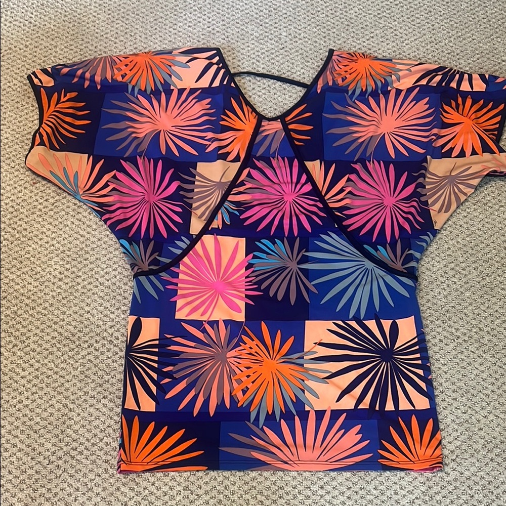 Trina Turk Floral Patterned Women's Dress Sz S